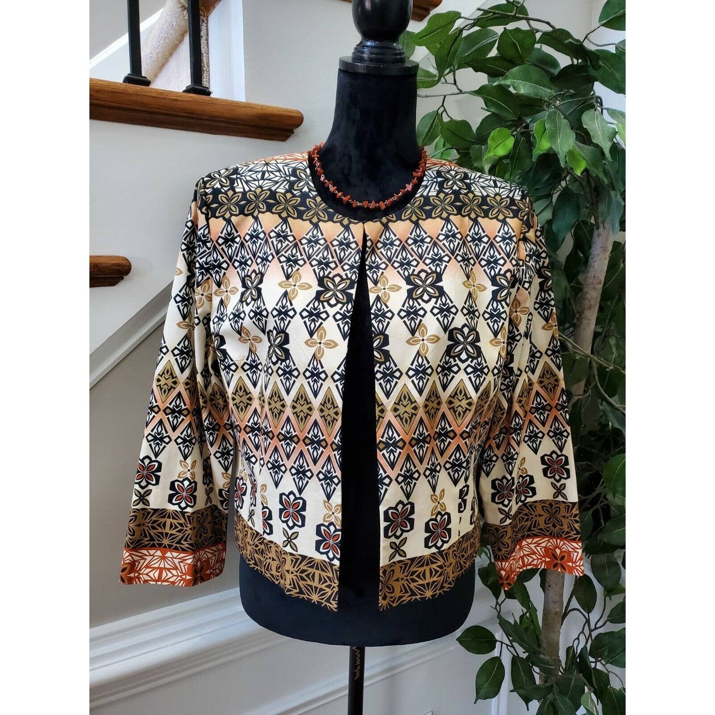 Positive Atitude Women Multicolor Cotton Long Sleeve Open Front Casual Blazer 14