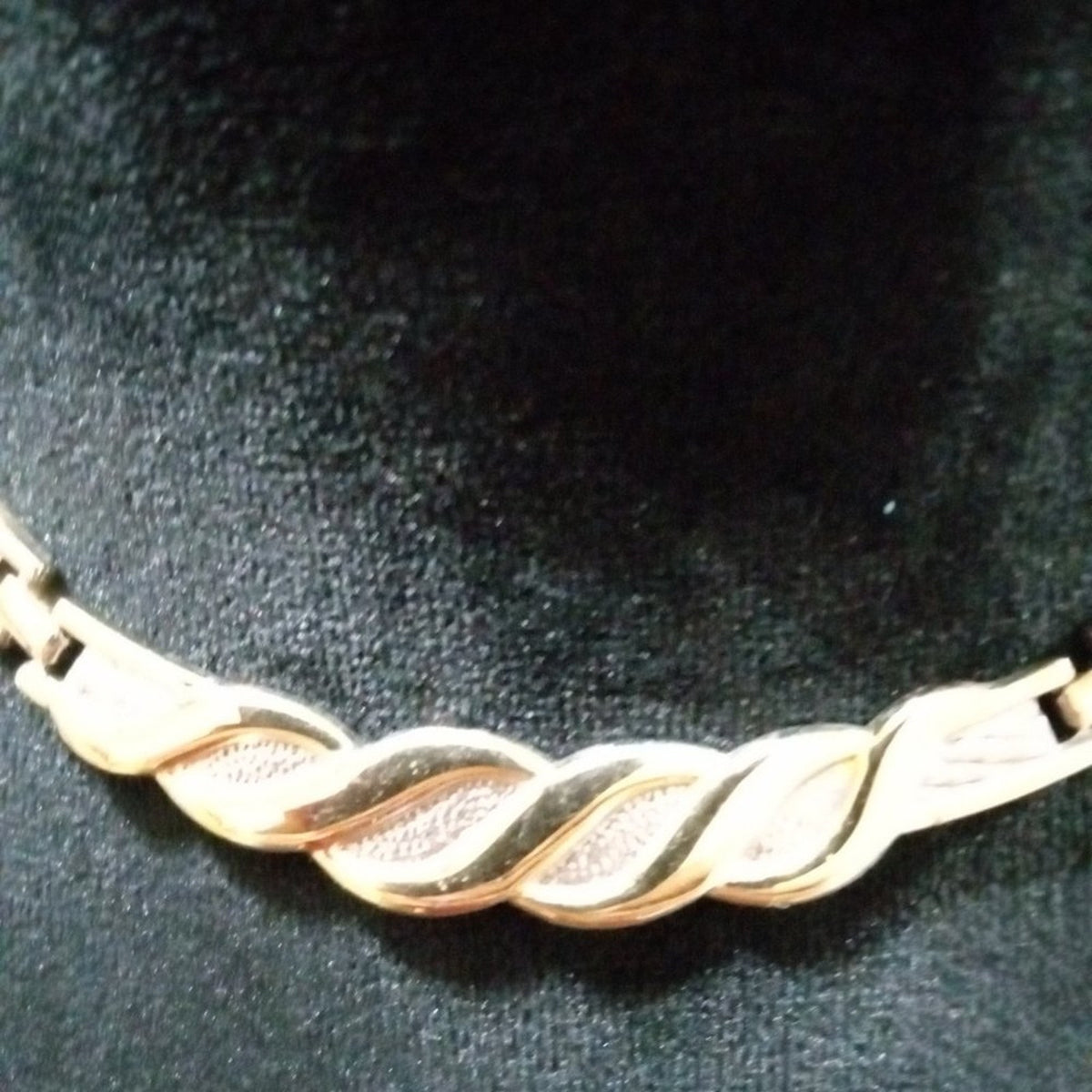 Womens Modern Fashion Chunky Gold Tone Bar Link Elegant Choker Necklace