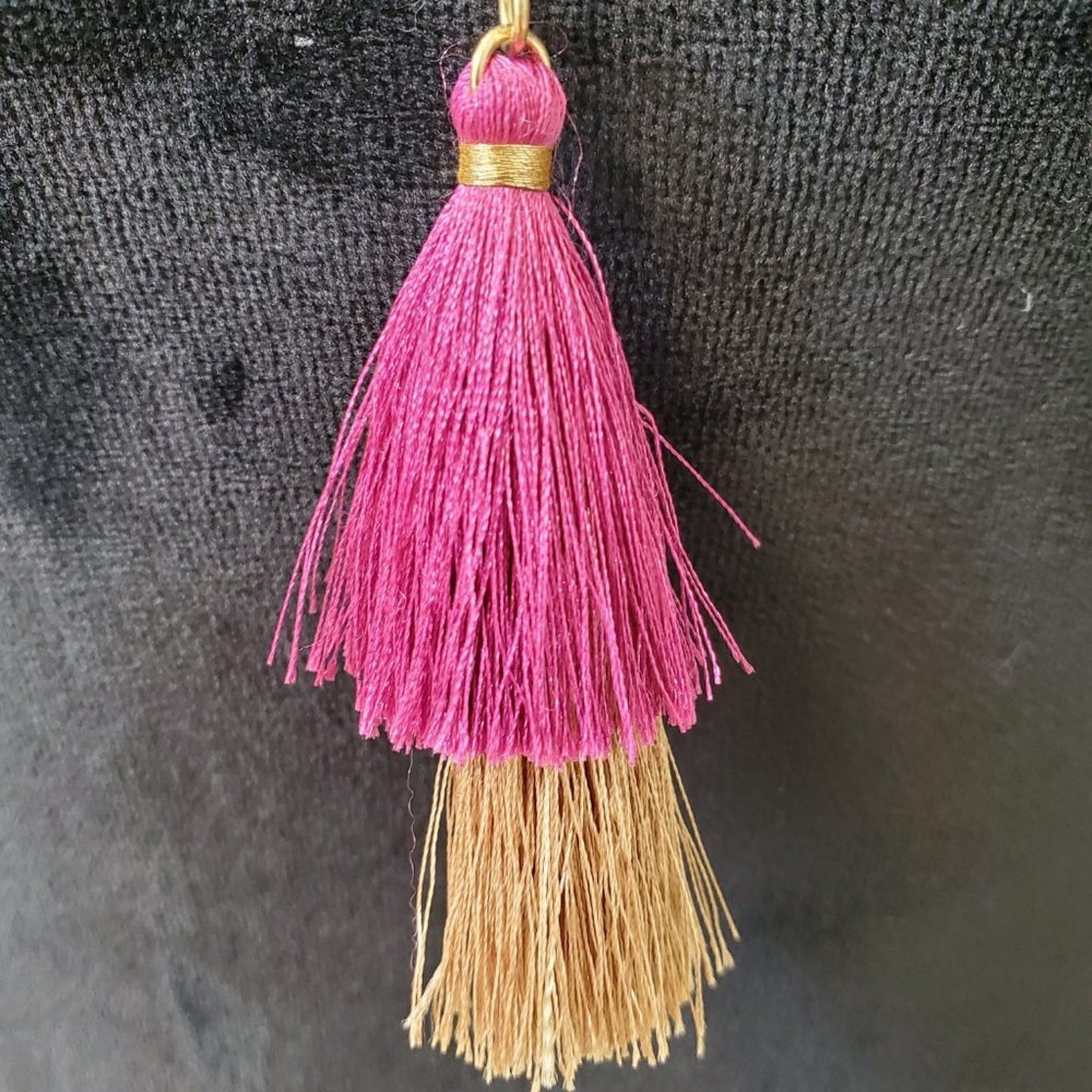 Womens Long Boho Tassel Gold Chain Vintage Statement Fringe Bohemian Necklace
