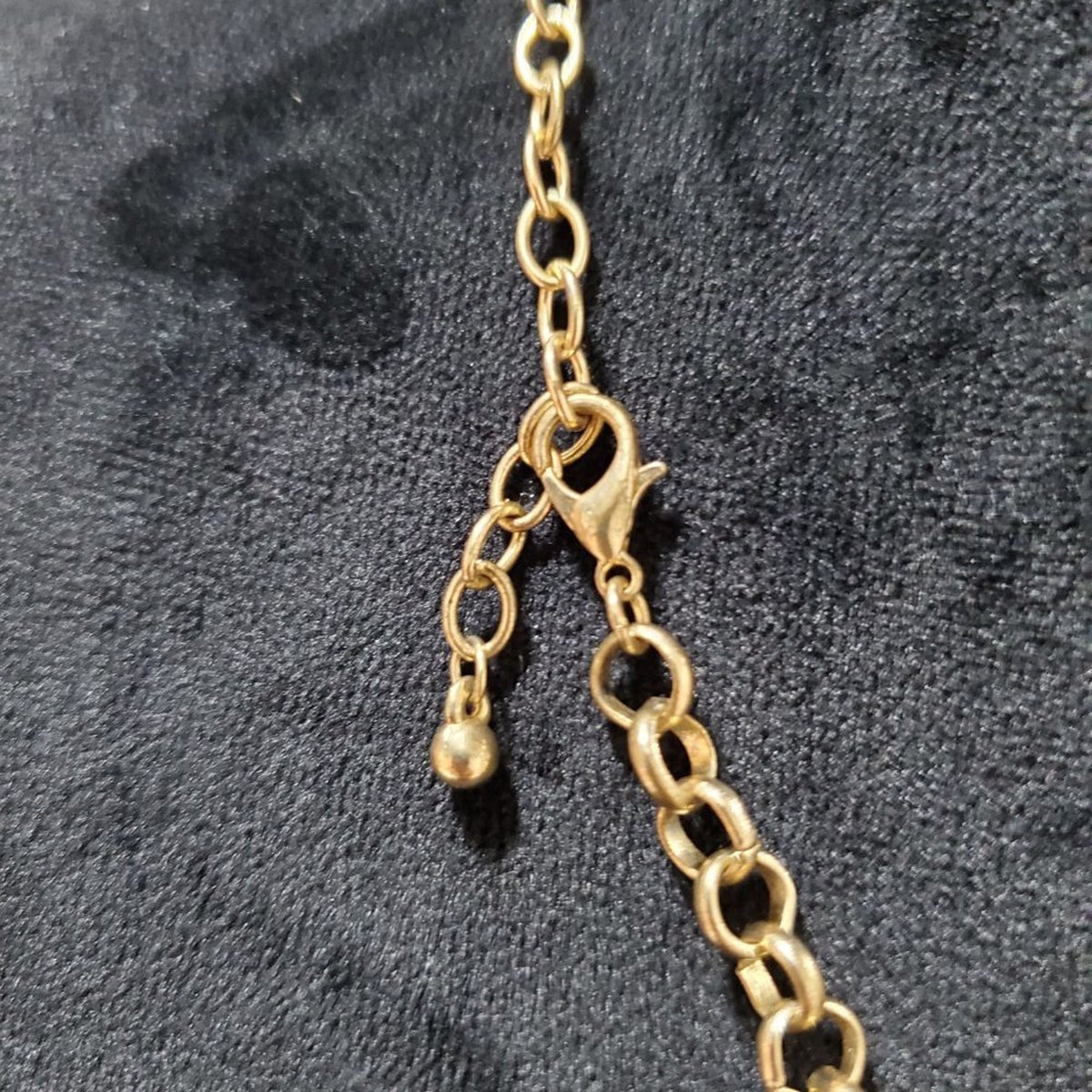 Womens Gold Plated Stylish Red Stone Studded Fashion Jewelry Necklace