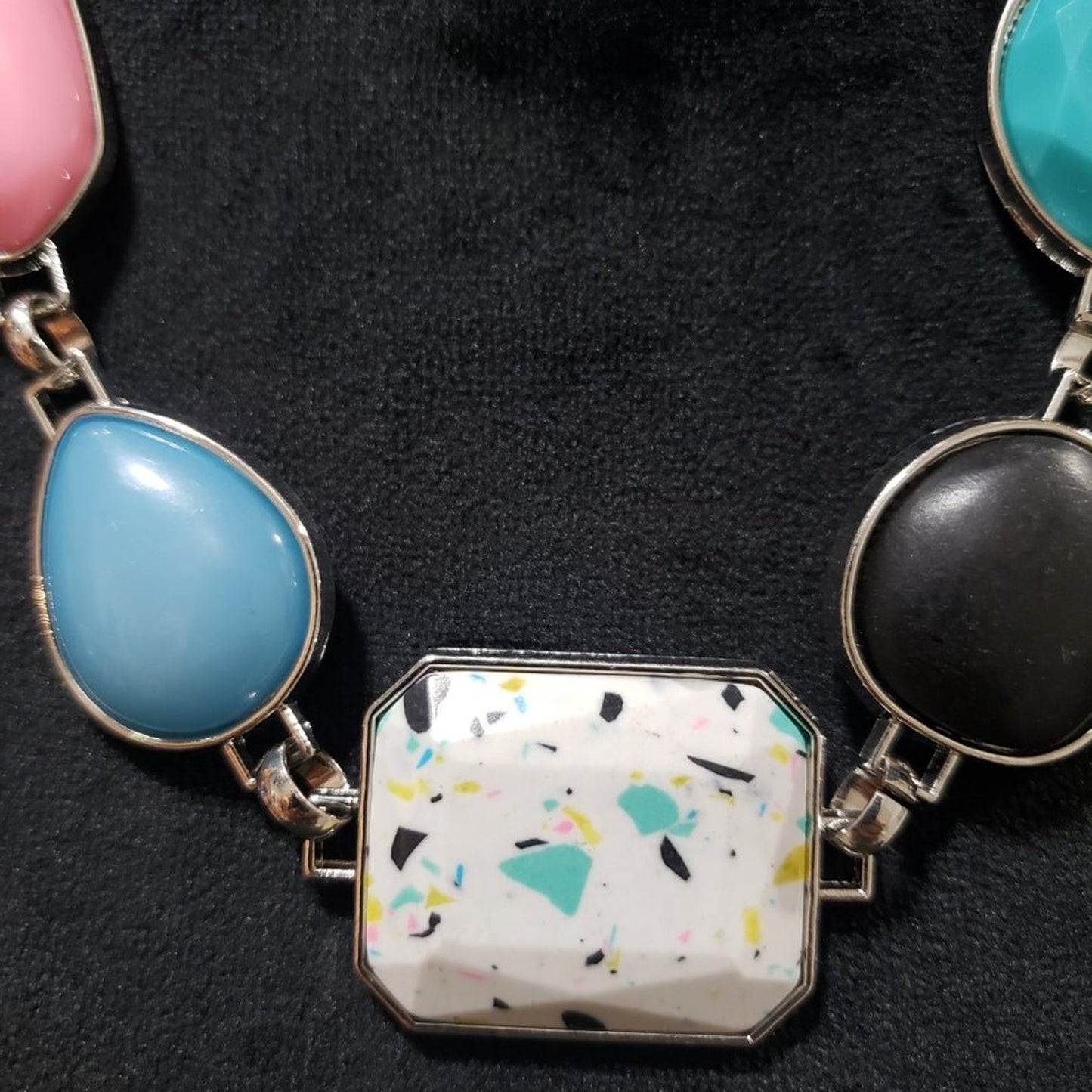 Womens Let The Adventure Begin Multicolor Beaded Necklace