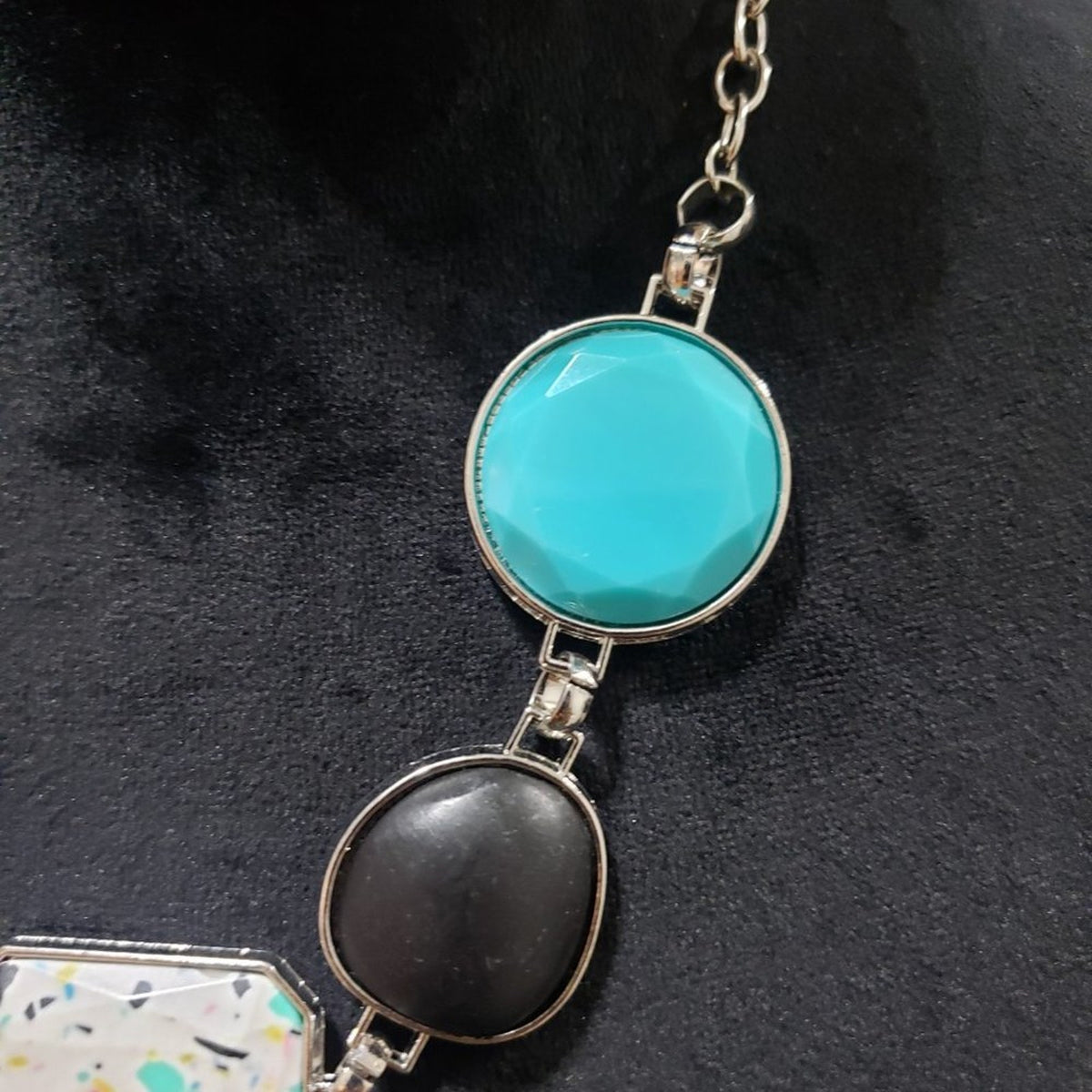 Womens Let The Adventure Begin Multicolor Beaded Necklace
