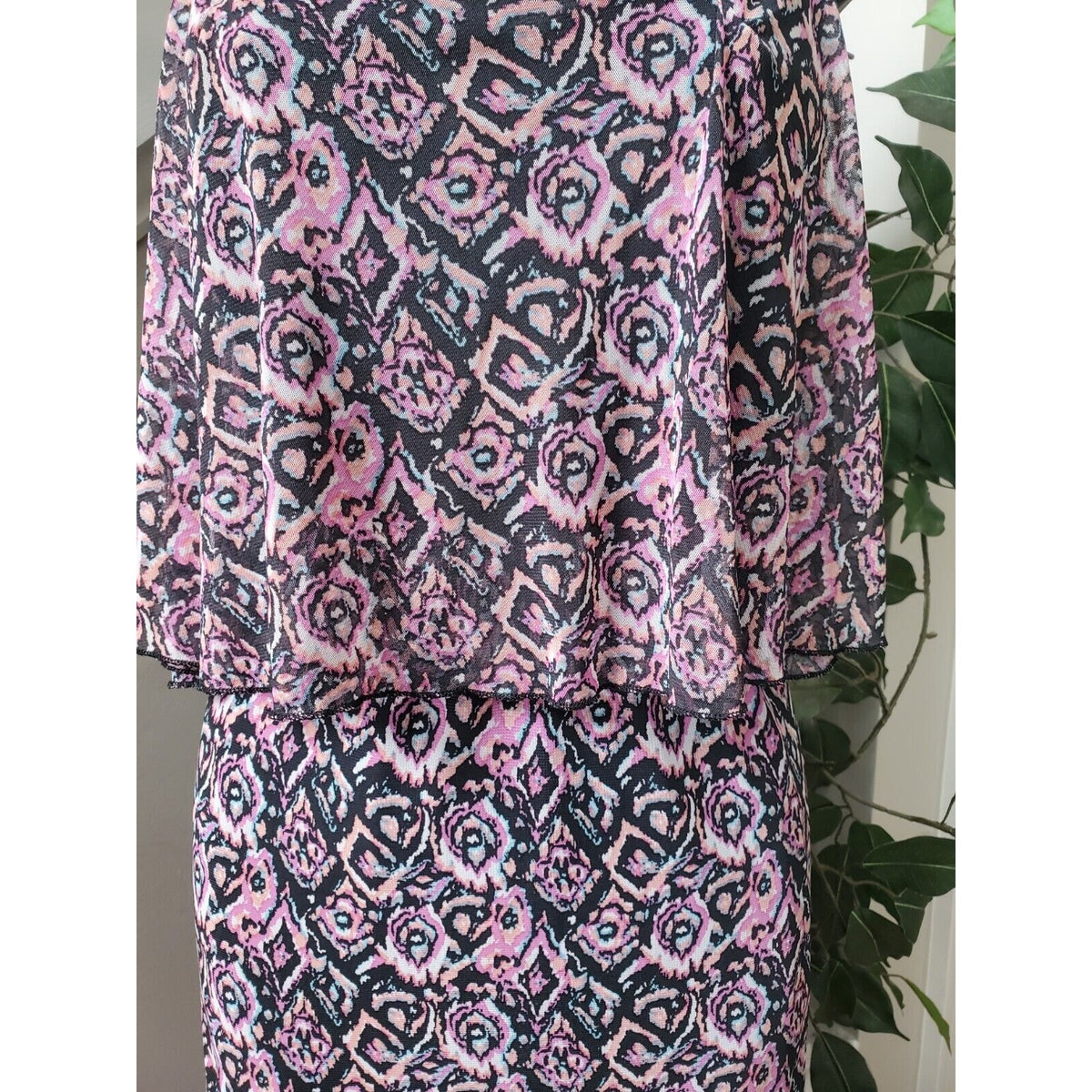 Eye Candy Womens Multicolor Scoop Neck Sleeveless Casual Long Maxi Dress Size 1X