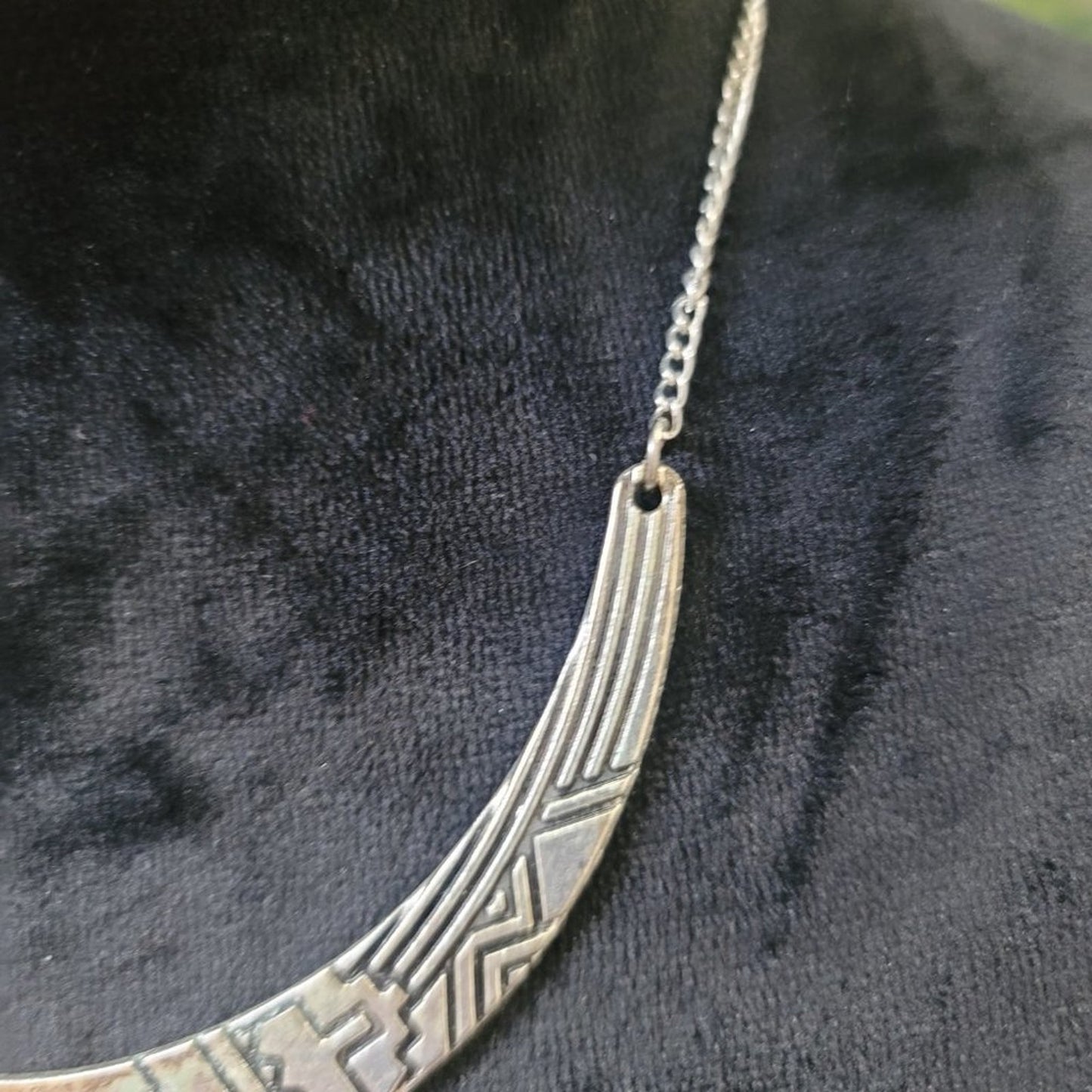Womens Silver Tone Arizona Adventure Purple Paparazzi Necklace
