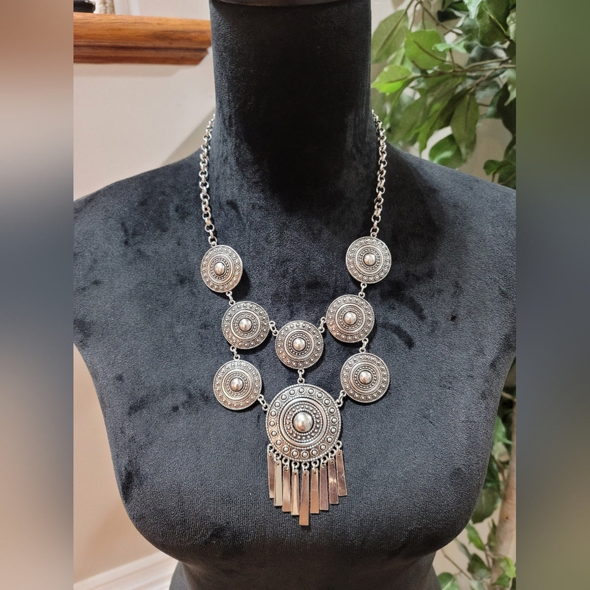 Filigree Statement Necklace