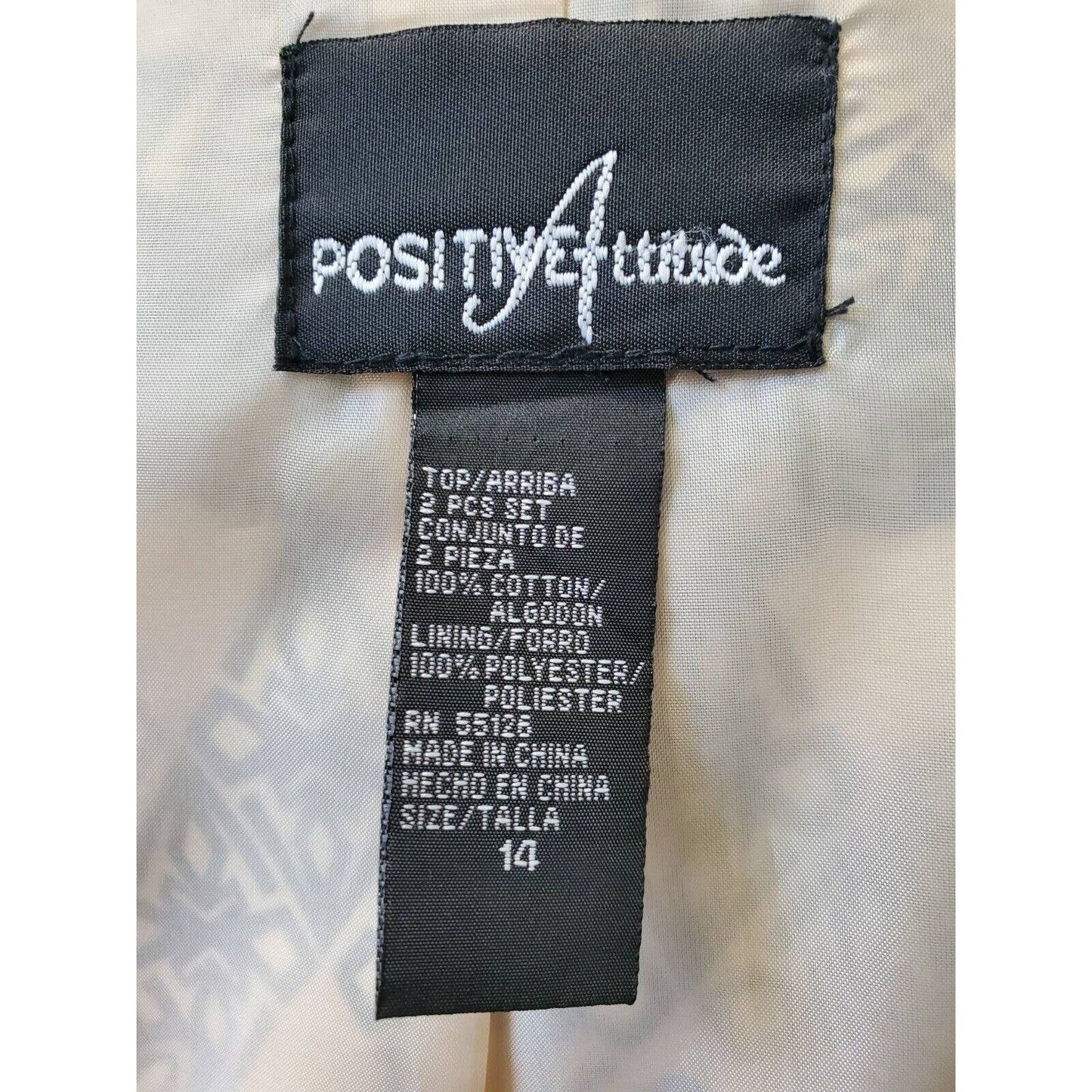 Positive Atitude Women Multicolor Cotton Long Sleeve Open Front Casual Blazer 14