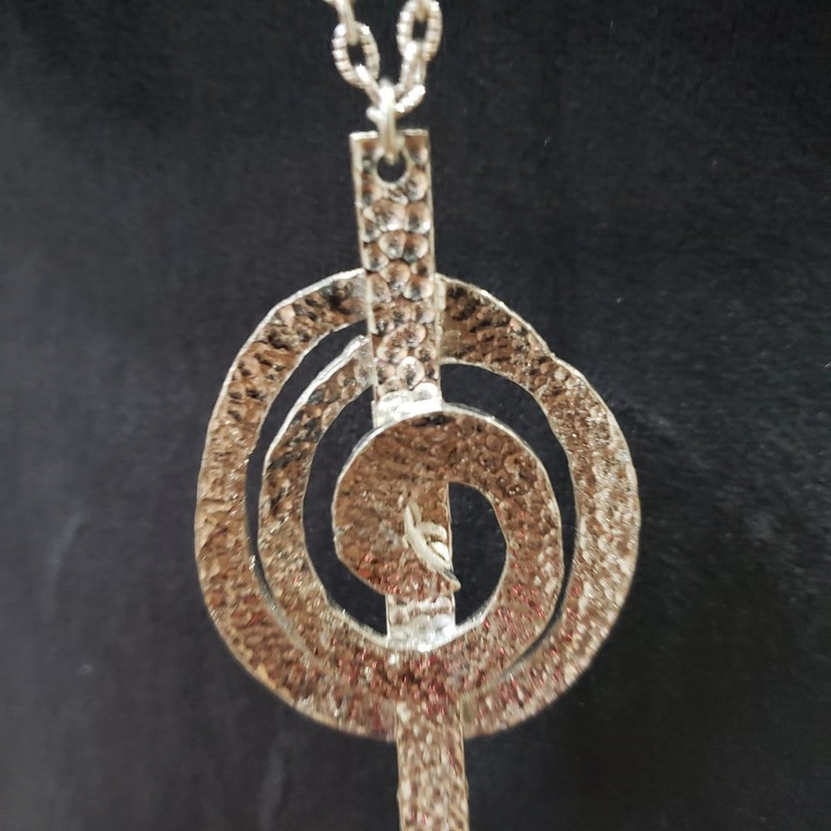 Womens Fashion Gold Round Drop Pendant Teardrop Necklace Jewellery