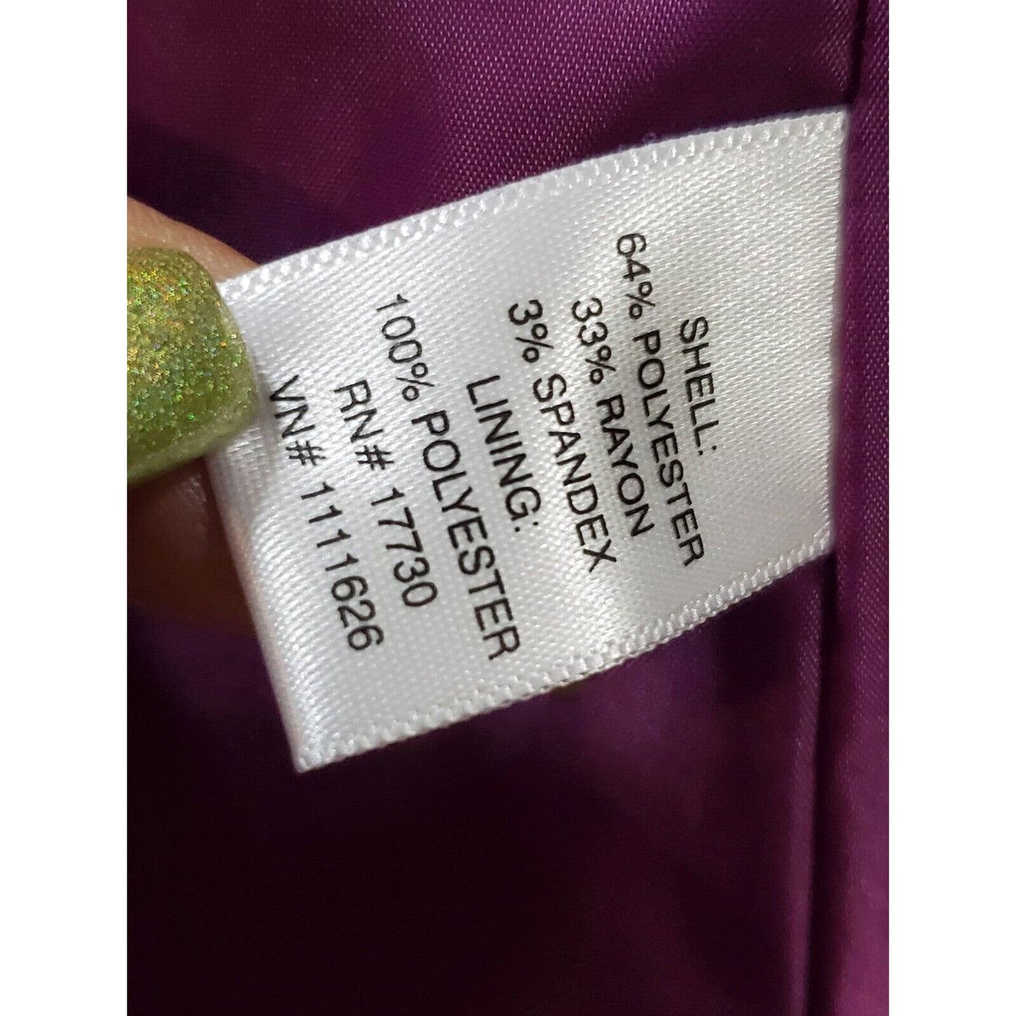 Isaac Mizrahi Women's Gray Polyester Single Breasted Jacket & Skirt 2 Pcs Suit L