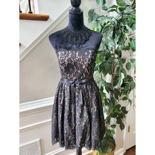 Robert Rodriguez Neiman Marcus Target Black Lace Off The Shoulder Dress Size 4