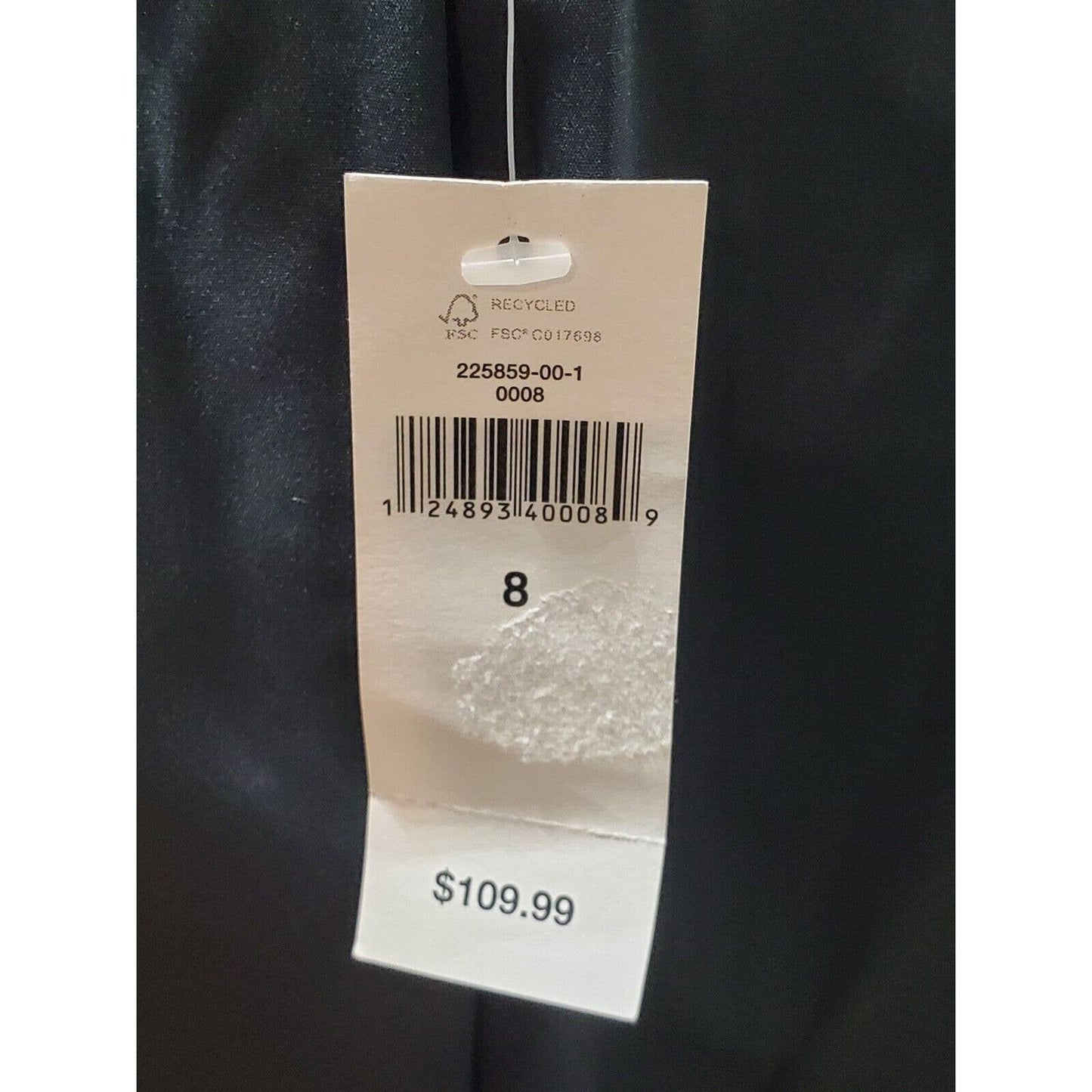 Banana Republic Women Gray Striped Cotton Long Sleeve Single Breasted Blazer 8