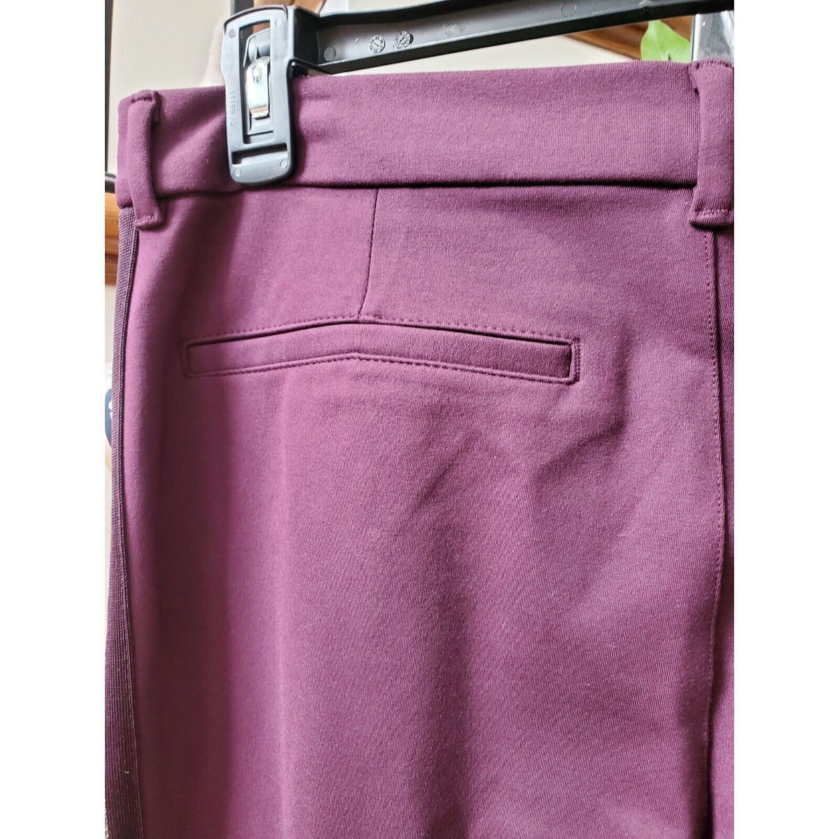 Old Navy Women's Purple Polyester Comfort Waist Pixie Fit Casual Pant Size 12