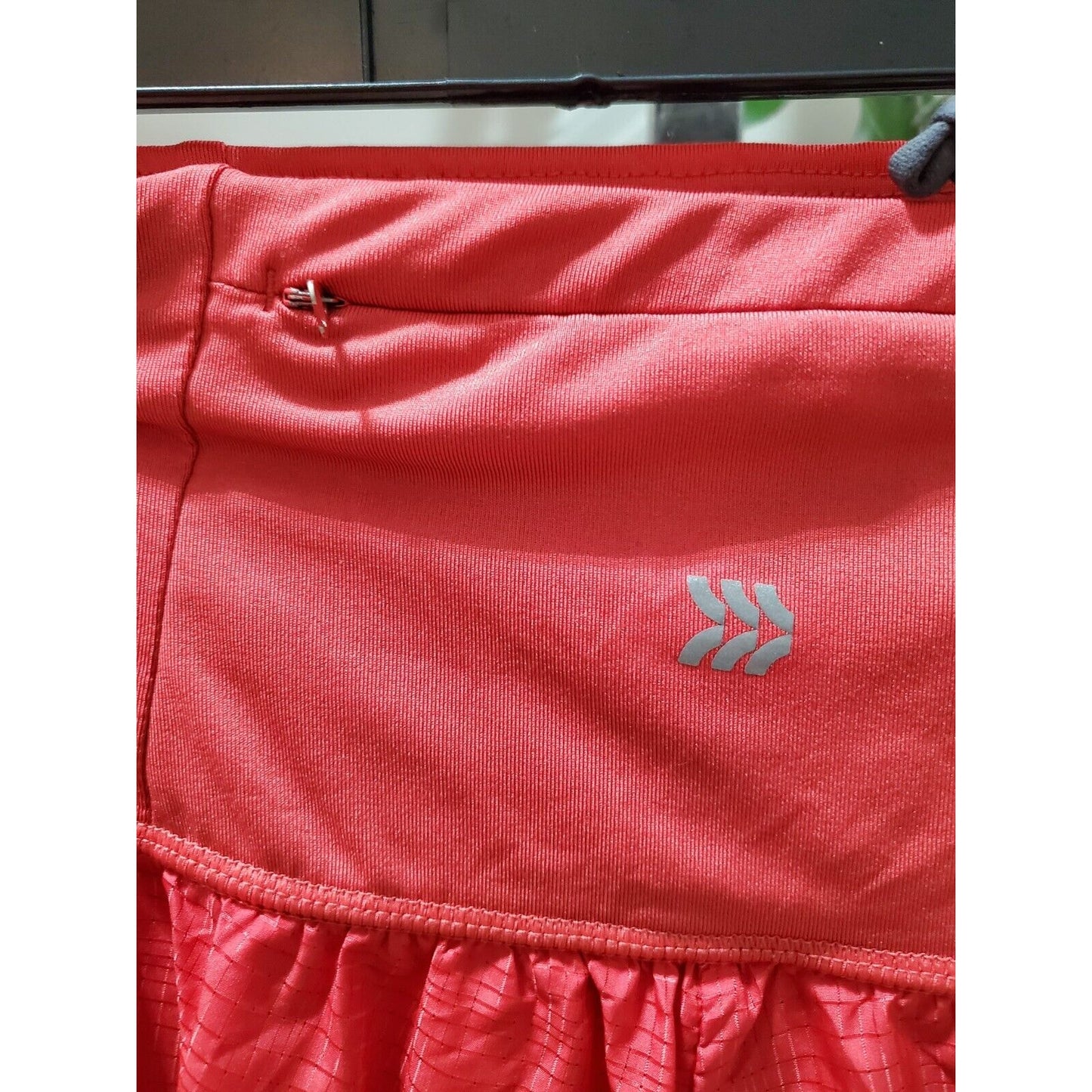 All in Motion Women's Red Polyester Casual Comfort Waist Active Wear Shorts S
