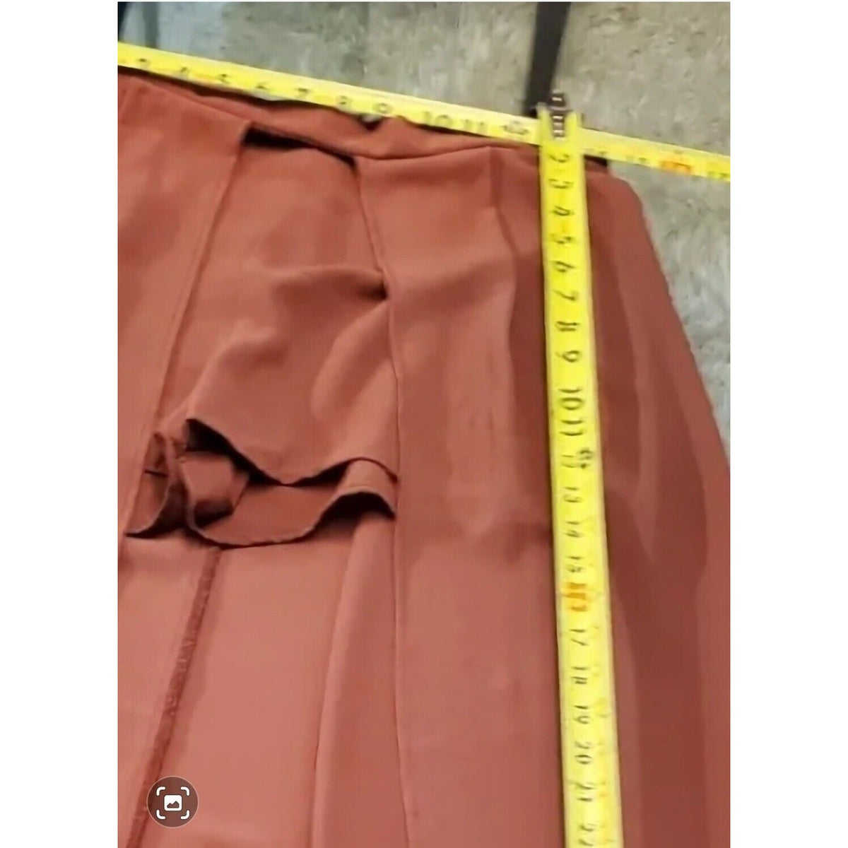 Windsor Pink High Waist Back Zip A-Line Pleated Maxi Skirt With Shorts Size S