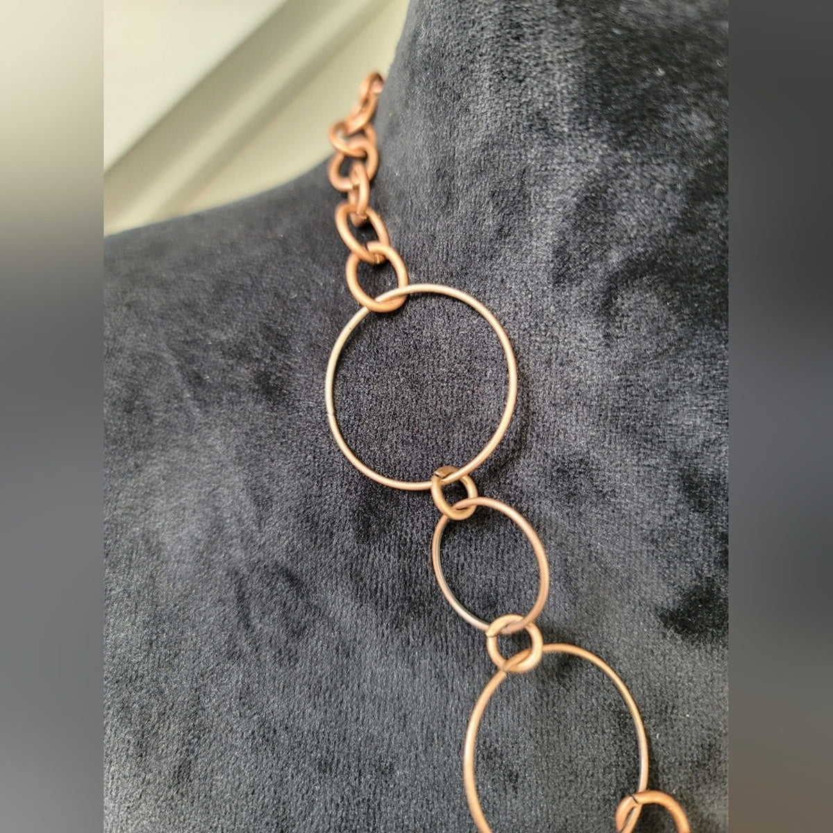 Multicolored Metal Fashion Necklace