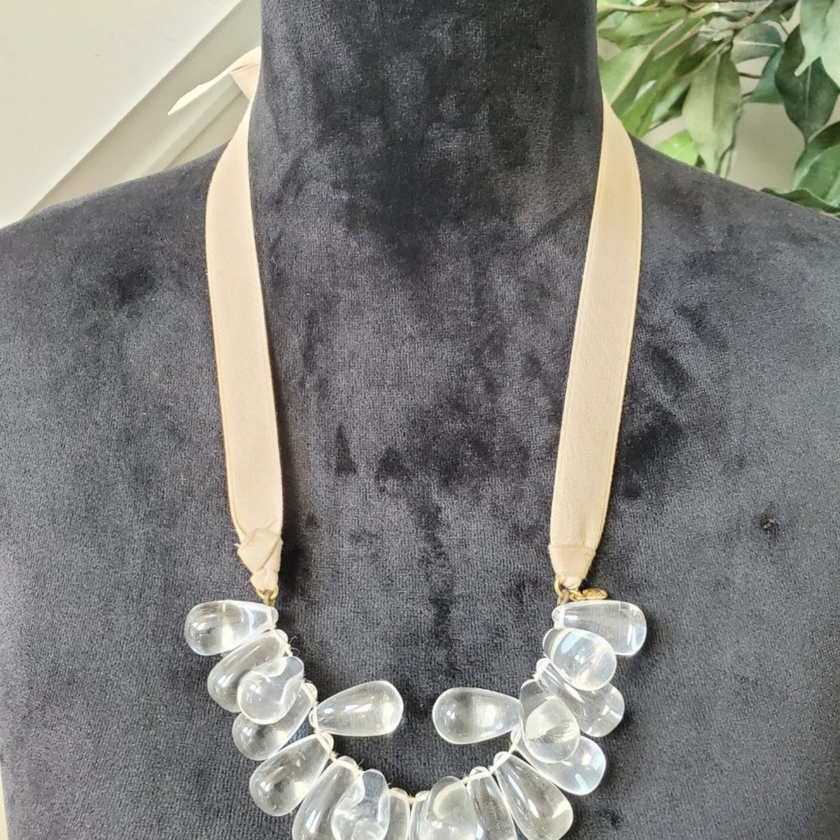 J.Crew Women's Crystal Beads Collar Necklace Fashion Jewelry Necklace