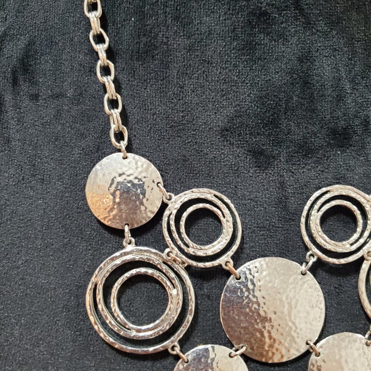 Women's Gold Round Decor Link Chain Fashion Jewelry Necklace