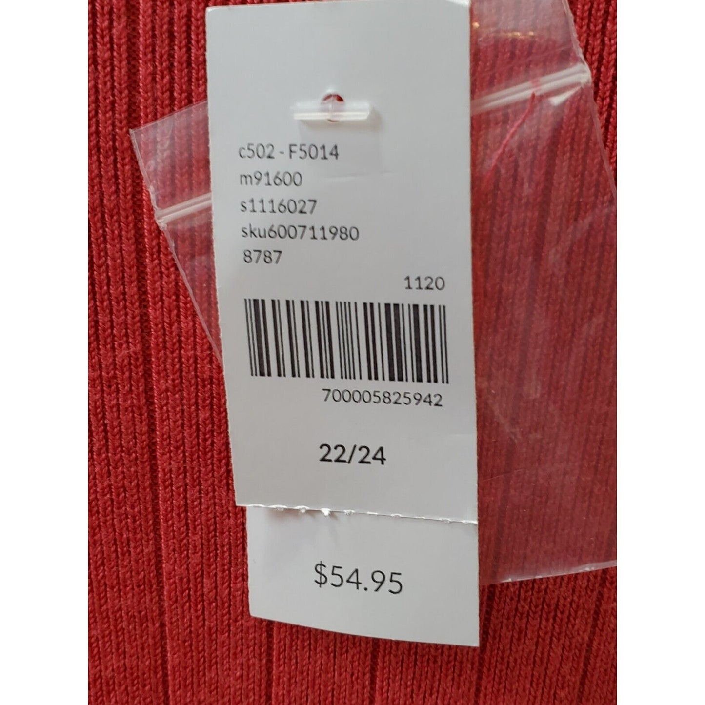 Lane Bryant Women's Pink Rayon V-Neck Long Sleeve Casual Top Blouse Size 22/24