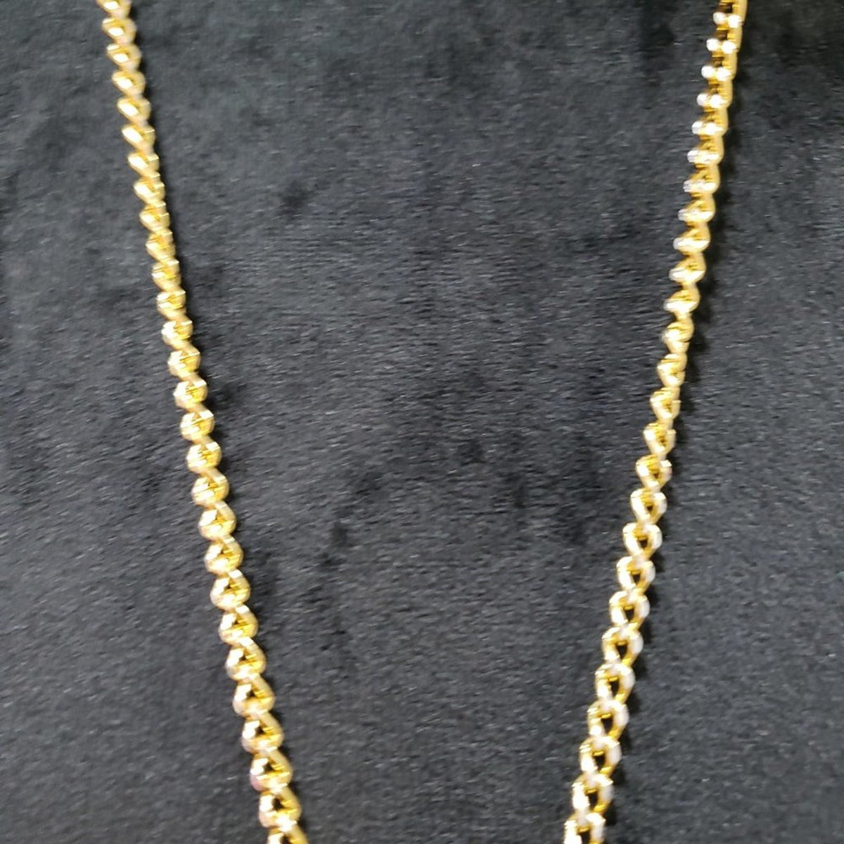 Womens Fashions Gold Tone Faux Pearl Logo Pendant Necklace with Lobster Clasp