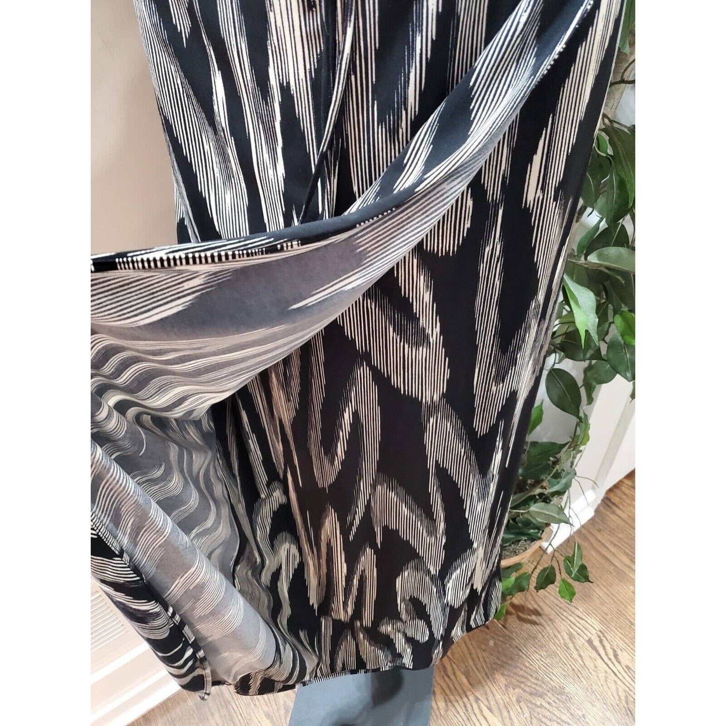 Worthington Women's Black Polyester V-Neck Sleeveless Long Maxi Dress Size XS