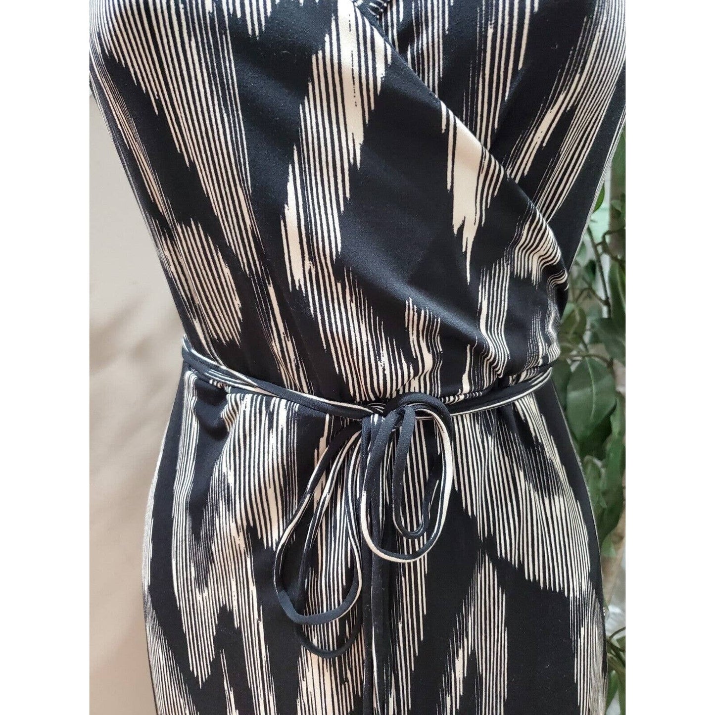 Worthington Women's Black Polyester V-Neck Sleeveless Long Maxi Dress Size XS