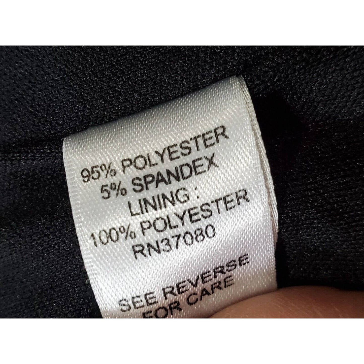 Cato Women White & Black Polyester Scoop Neck Sleeveless Long Maxi Dress Size L